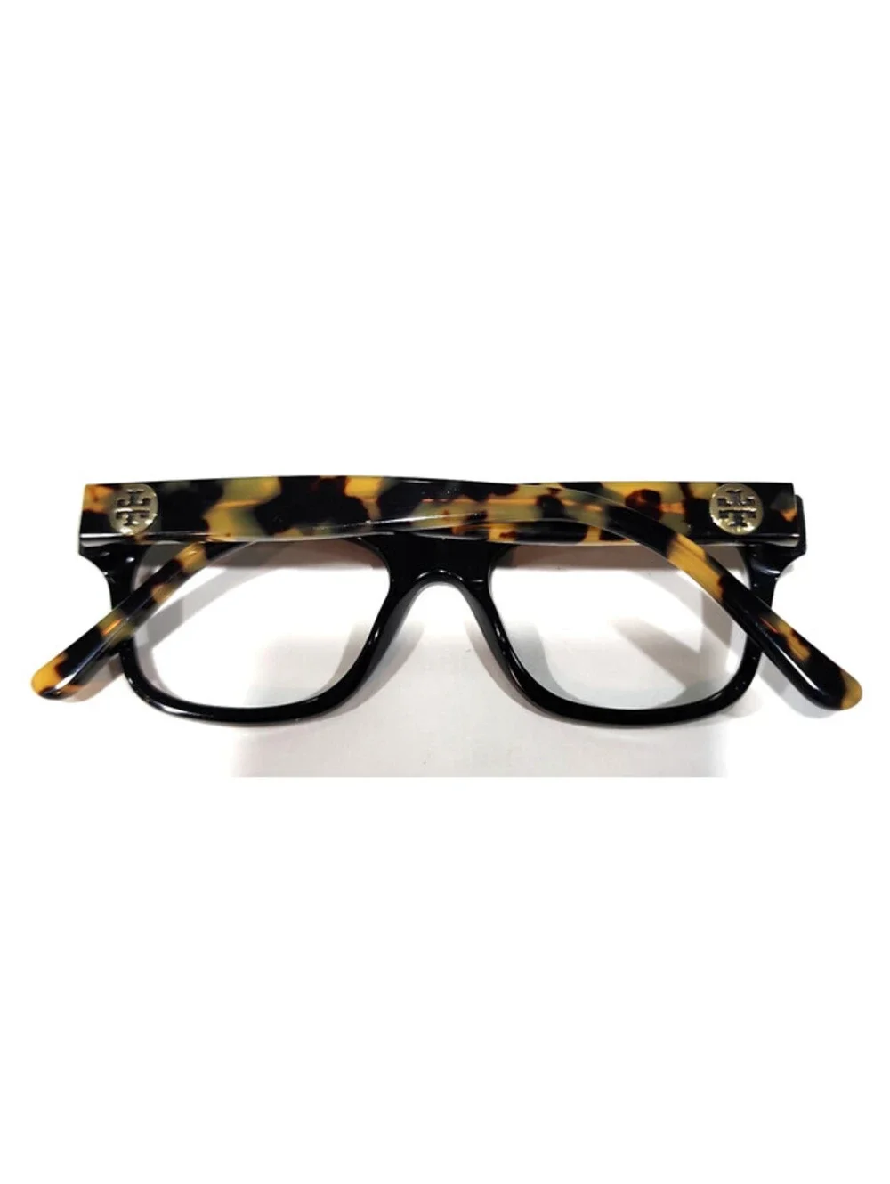 Tory Burch TY2098 1759 Black Tortoise Oval Eyeglasses 48-18 140